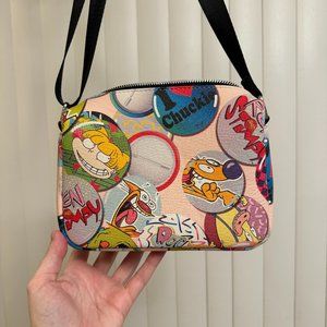Nickelodeon Button Themed Crossbody Purse